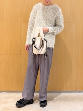 「タックイン」｜STRAWBERRY-FIELDSさん（レディース・160cm）の冬コーディネート