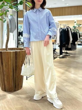 「STRAWBERRY-FIELDS（ストロベリーフィールズ）のアイテム」を使った、STRAWBERRY-FIELDSさん（レディース・158cm）の冬コーディネート