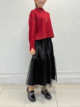 STRAWBERRY-FIELDSさん（レディース・162cm）の冬コーディネート