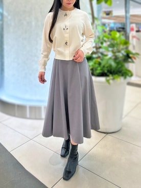 「STRAWBERRY-FIELDS（ストロベリーフィールズ）のアイテム」を使った、STRAWBERRY-FIELDSさん（レディース・152cm）の冬コーディネート