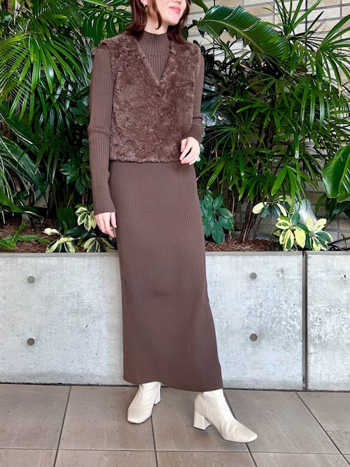 STRAWBERRY-FIELDS（ストロベリーフィールズ） ワンピース フェリーナ_