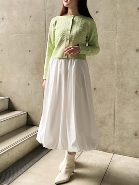 「STRAWBERRY-FIELDS（ストロベリーフィールズ）のアイテム」を使った、STRAWBERRY-FIELDSさん（レディース・168cm）の冬コーディネート