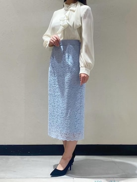 「STRAWBERRY-FIELDS（ストロベリーフィールズ）のアイテム」を使った、STRAWBERRY-FIELDSさん（レディース・156cm）の冬コーディネート