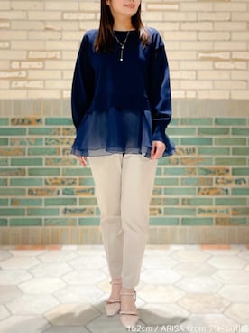 「STRAWBERRY-FIELDS（ストロベリーフィールズ）のアイテム」を使った、STRAWBERRY-FIELDSさん（レディース・162cm）の冬コーディネート