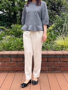 「STRAWBERRY-FIELDS（ストロベリーフィールズ）のアイテム」を使った、STRAWBERRY-FIELDSさん（レディース・160cm）の秋コーディネート