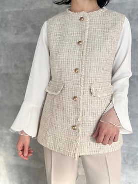 「STRAWBERRY-FIELDS（ストロベリーフィールズ）のアイテム」を使った、STRAWBERRY-FIELDSさん（レディース・165cm）の冬コーディネート