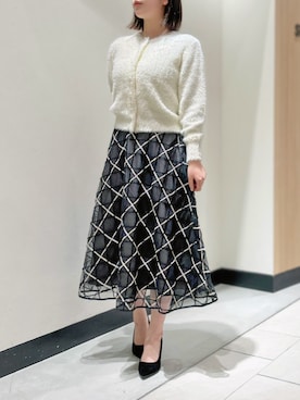 「STRAWBERRY-FIELDS（ストロベリーフィールズ）のアイテム」を使った、STRAWBERRY-FIELDSさん（レディース・156cm）の冬コーディネート