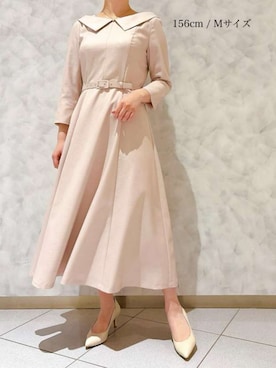 「STRAWBERRY-FIELDS（ストロベリーフィールズ）のアイテム」を使った、STRAWBERRY-FIELDSさん（レディース・156cm）の春コーディネート