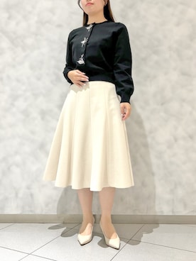 「STRAWBERRY-FIELDS（ストロベリーフィールズ）のアイテム」を使った、STRAWBERRY-FIELDSさん（レディース・154cm）の冬コーディネート