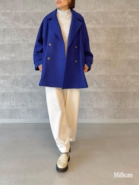 「アイテム（その他アウター）」を使った、STRAWBERRY-FIELDSさん（レディース・168cm）の冬コーディネート