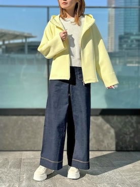 「フード」｜STRAWBERRY-FIELDSさん（レディース・160cm）の秋コーディネート