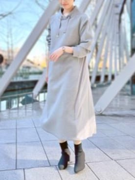 「STRAWBERRY-FIELDS（ストロベリーフィールズ）のアイテム」を使った、STRAWBERRY-FIELDSさん（レディース・163cm）の冬コーディネート