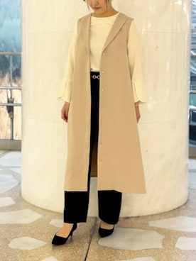 「STRAWBERRY-FIELDS（ストロベリーフィールズ）のアイテム」を使った、STRAWBERRY-FIELDSさん（レディース・165cm）の冬コーディネート