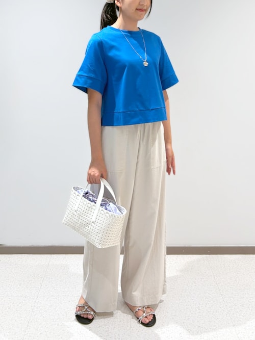 スワイ天竺_クロップドTシャツ