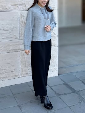 「STRAWBERRY-FIELDS（ストロベリーフィールズ）のアイテム」を使った、STRAWBERRY-FIELDSさん（レディース・152cm）の冬コーディネート