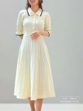 「STRAWBERRY-FIELDS（ストロベリーフィールズ）のアイテム」を使った、STRAWBERRY-FIELDSさん（レディース・160cm）の春コーディネート