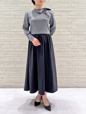 「STRAWBERRY-FIELDS（ストロベリーフィールズ）のアイテム」を使った、STRAWBERRY-FIELDSさん（レディース・154cm）の冬コーディネート