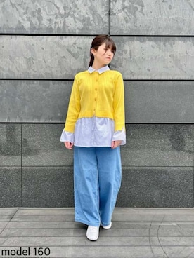 「STRAWBERRY-FIELDS（ストロベリーフィールズ）のアイテム」を使った、STRAWBERRY-FIELDSさん（レディース・160cm）の春コーディネート