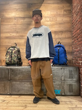 山本 楽人さん(メンズ・173cm)の秋コーディネート