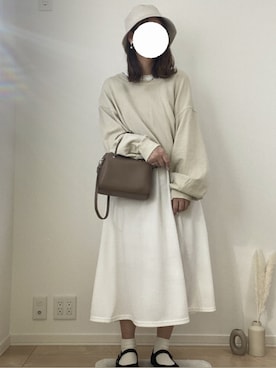 「apres jour mignon（アプレジュールミニョン）のアイテム（帽子）」を使った、みゆきちさん（レディース・161cm）の春コーディネート