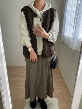 みゆきちさん(レディース・161cm)の冬コーディネート