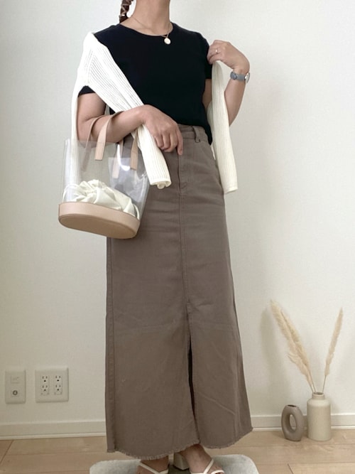 みゆきち Guのデニムスカートを使ったコーディネート Wear