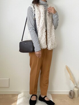 みゆきちさん（レディース・161cm）の秋コーディネート