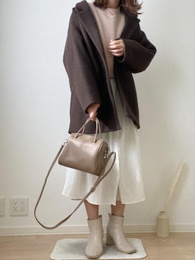 みゆきちさん(レディース・161cm)の冬コーディネート