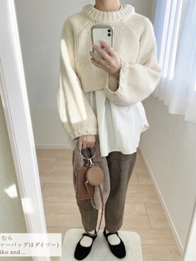「チェック柄に恋してる」｜「アイテム（パンプス）」を使った、みゆきちさん（レディース・161cm）の秋コーディネート