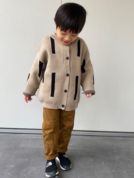 nobさん（キッズ・110cm）の冬コーディネート