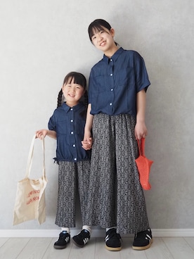「アイテム（トップス）」を使った、teiccoさん（キッズ・157cm・10代）の春コーディネート