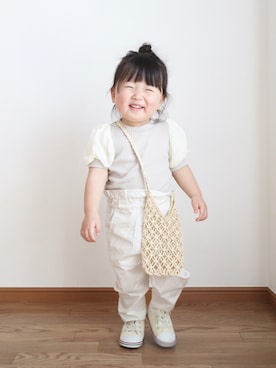 「ZOZOKIDSDAY」｜teiccoさん（キッズ・128cm）の春コーディネート