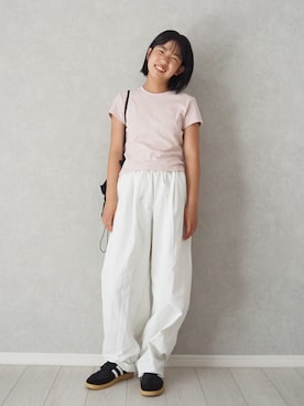 「アイテム（トップス）」を使った、teiccoさん（キッズ・152cm・10代）の夏コーディネート