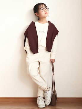 teiccoさん（キッズ・126cm）の秋コーディネート