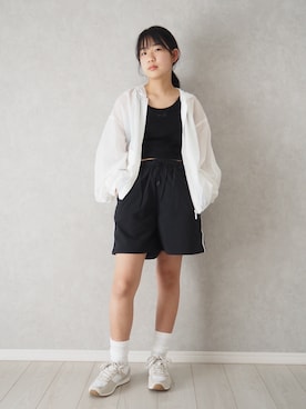 「アイテム（ジャケット/アウター）」を使った、teiccoさん（キッズ・156cm）の春コーディネート