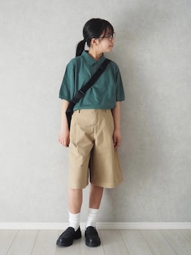 「アイテム（パンツ）」を使った、teiccoさん（キッズ・157cm）の春コーディネート