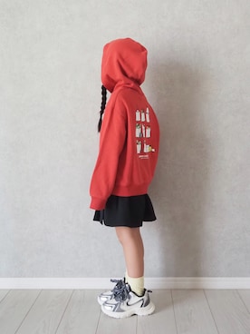 「アイテム（ソックス/靴下）」を使った、teiccoさん（キッズ・152cm）の秋コーディネート