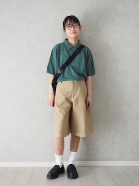 「アイテム（トップス）」を使った、teiccoさん（キッズ・157cm・10代）の春コーディネート