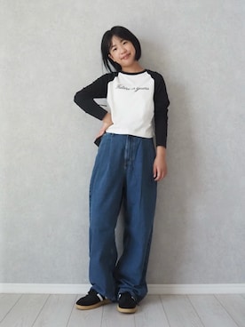 「アイテム（トップス）」を使った、teiccoさん（キッズ・152cm・10代）の夏コーディネート