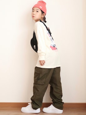 teiccoさん（キッズ・126cm）の秋コーディネート