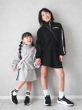 「アイテム（ジャケット/アウター）」を使った、teiccoさん（キッズ・152cm）の秋コーディネート