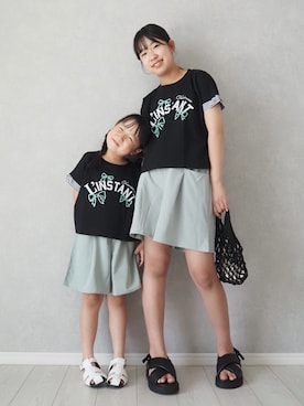 teiccoさん（キッズ・157cm）の夏コーディネート