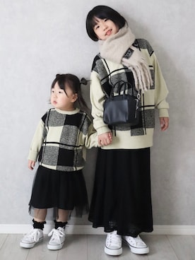 teiccoさん（キッズ・130cm）の冬コーディネート