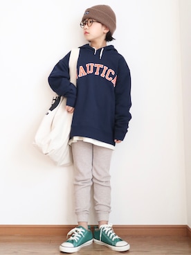 teiccoさん（キッズ・126cm）の冬コーディネート