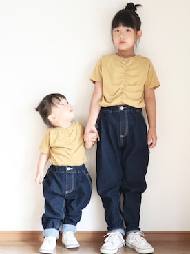 teiccoさん（キッズ・122cm）の夏コーディネート