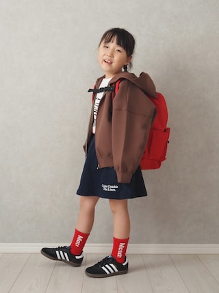 「LOWRYS FARM(ローリーズファーム)のダンボールフーディー 632753(パーカー)」を使った、teiccoさん(キッズ・157cm)の秋コーディネート