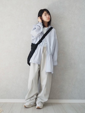 「アイテム（ジャケット/アウター）」を使った、teiccoさん（キッズ・156cm）の春コーディネート