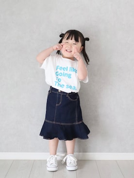 「Branshes」｜teiccoさん（キッズ・130cm）の春コーディネート