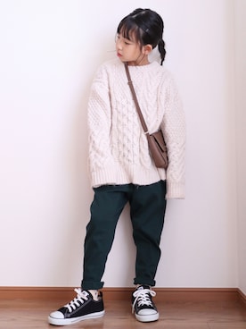 teiccoさん（キッズ・126cm）の秋コーディネート