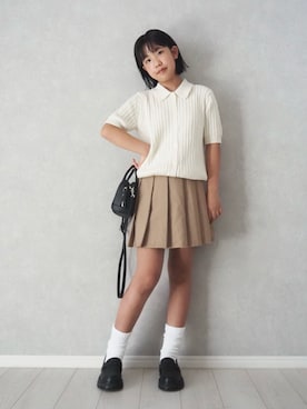 「アイテム（トップス）」を使った、teiccoさん（キッズ・152cm・10代）の夏コーディネート